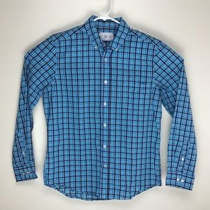 RVYC mens long sleeve button down shirt L